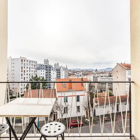 Cosy T1 Lavoisier Equipee Avec Balcon Cl-fd 클레르몽페랑